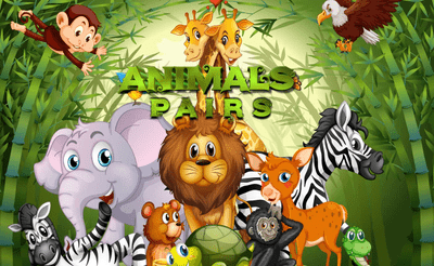 Animals Pairs Match 3 Banner