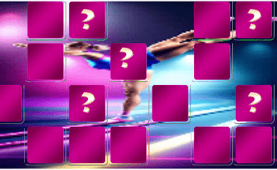 Hula hooper Memory Match Banner