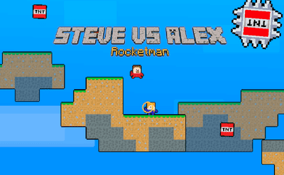 Steve vs Alex Rocketman Banner