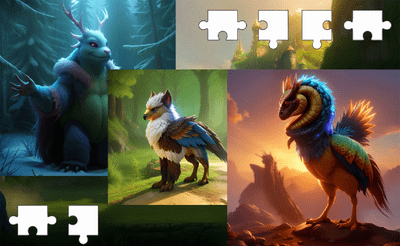 Puzzles - Fantastic Creatures Banner