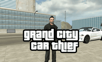 Grand City Car Thief Banner