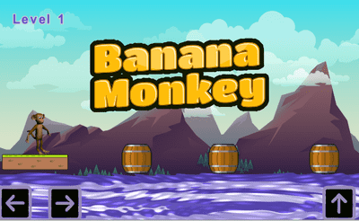 Banana Monkey Banner