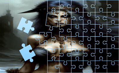 Curses Slide Puzzle Banner