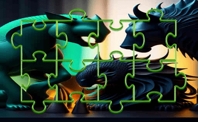 Creatures Picture Block Quest Banner