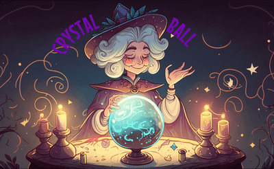 Crystal Ball Future Telling Banner