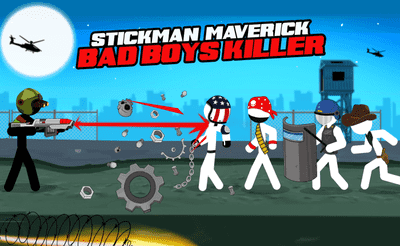 Stickman Maverick Bad Boys Killer Banner