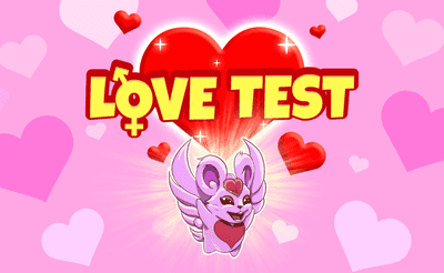 LOVE TEST - Match Calculator Banner