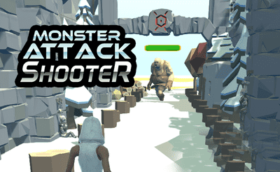 Monsters Attack Shooter Banner
