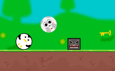 Animals Party Ball - 2 Player Banner