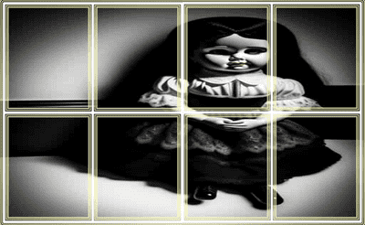 Chucky doll Photo Image Scramble Banner