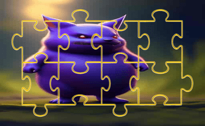 Chibi Totoro Tile Picture Challenge Banner
