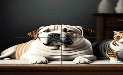 Cats and Dogs Slide Puzzle Banner