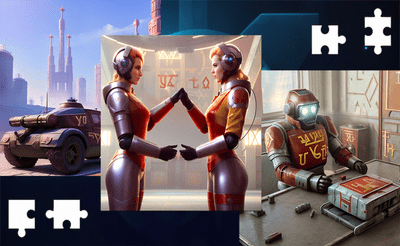 Neuro Puzzles - Soviet Future Banner