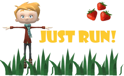 Just Run! Banner
