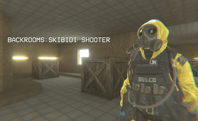 Backrooms Skibidi Shooter Banner