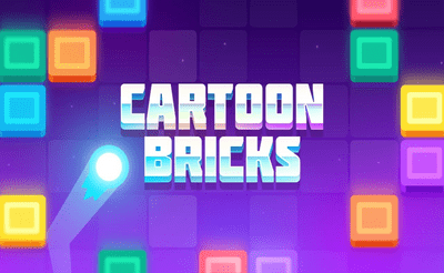 Cartoon Bricks Banner