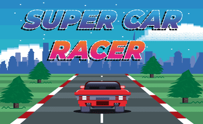 Super Car Racer Banner