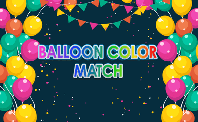 Balloon Color Matching Banner