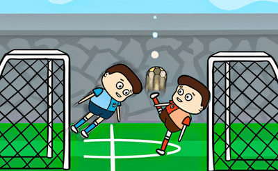 Leg Soccer Banner