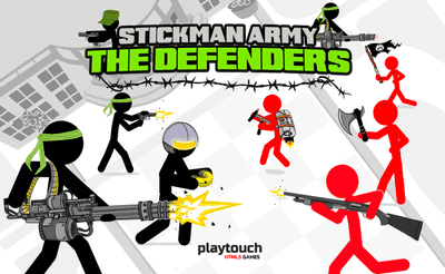 Stickman Army The Defenders Banner