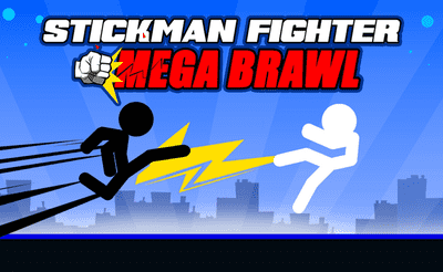 Stickman Fighter Mega Brawl Banner