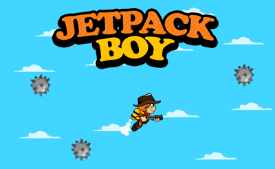 Jetpack Boy Banner