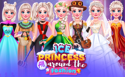 Ice Princess All Around The Fashion Banner