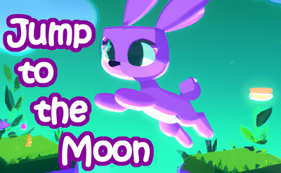 Jump to the Moon Banner