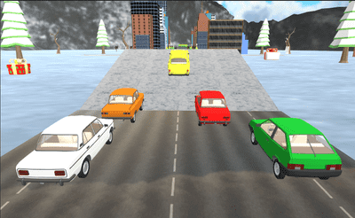 Winter Car Jumps Banner