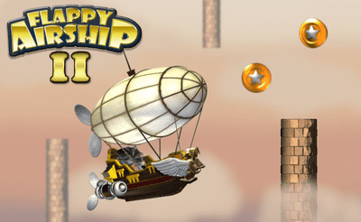Flappy Airship 2 Banner