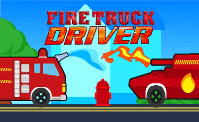 Fire Truck Driver Banner