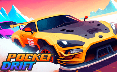 Pocket Drift Racing Banner