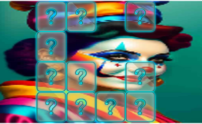 Clown Memory Match Banner