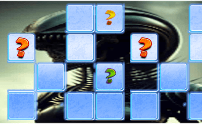 Aliens Memory Match Banner