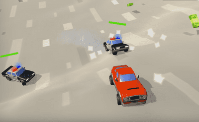 Endless Car Chase Banner