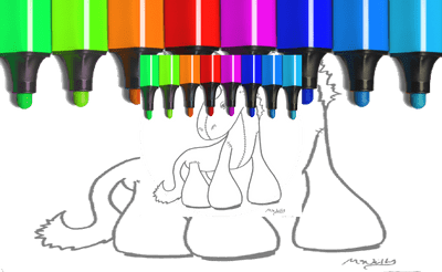 Unicorn Coloring For Kids Banner