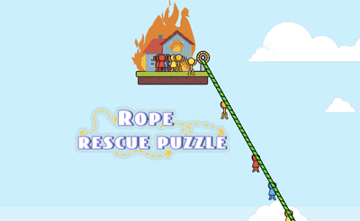 Rope Rescue Puzzle Banner