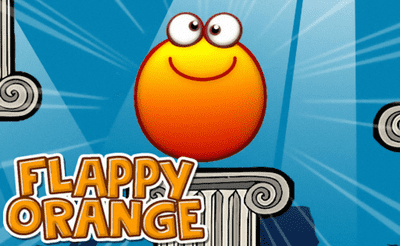 Flappy Orange Banner