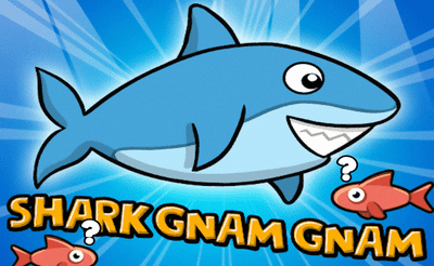 Gnam Gnam Shark Banner
