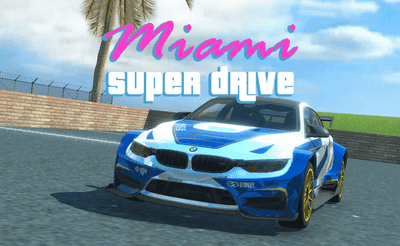 Miami Super Drive Banner