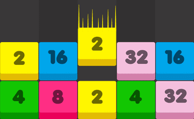 Merge Numbers - Drop The Numbers Banner