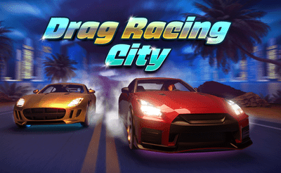 Drag Racing City Banner