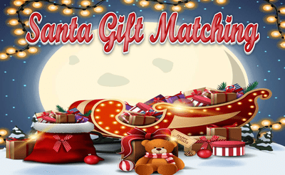 Santa Gift Matching Banner