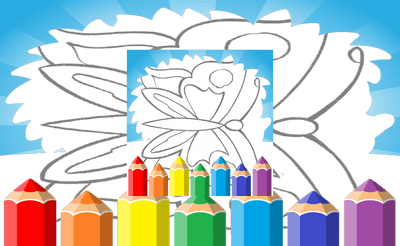 Butterfly Coloring Pages Kids Banner