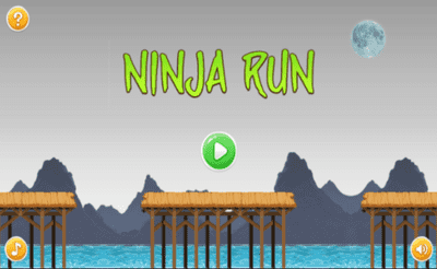 Ninja Run Banner