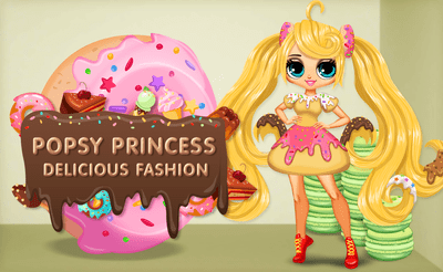 Popsy Princess Delicious Fashion Banner