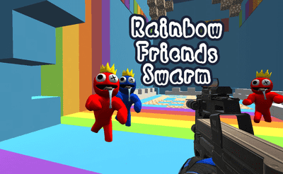 Rainbow Friends Swarm Banner