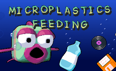 Microplastics Feeding Banner