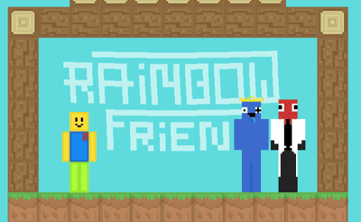 Noob vs Rainbow Friends Banner