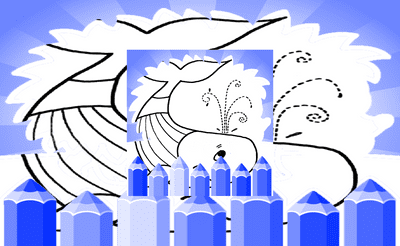 Simple Coloring Pages For Preschoolers Banner